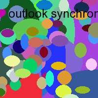 outlook synchronisation tool